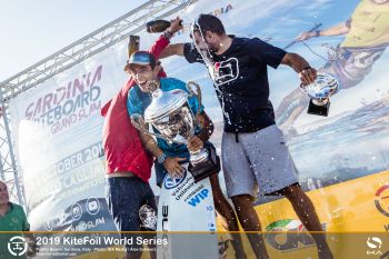 Mazella clinches second KiteFoil world title with a flourish at series finale in Italy
