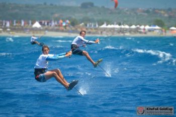 Gusty Winds and Tough Conditions Test Racers&rsquo; Mettle at KiteFoil World Championships Act 1
